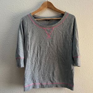 Victoria's Secret 1/2 Sleeve Sweatshirt Lounge Supermodel Essentials Medium